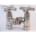 A1066 - Tuzio Traditional Gate Valve (Pair) - Polished Nickel