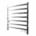 K6013E - Kontour Square 24" x 27" Electric Plug Towel Warmer - Chrome