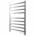 K6033E - Kontour Square 24" x 40" Electric Plugin Towel Warmer - in Chrome