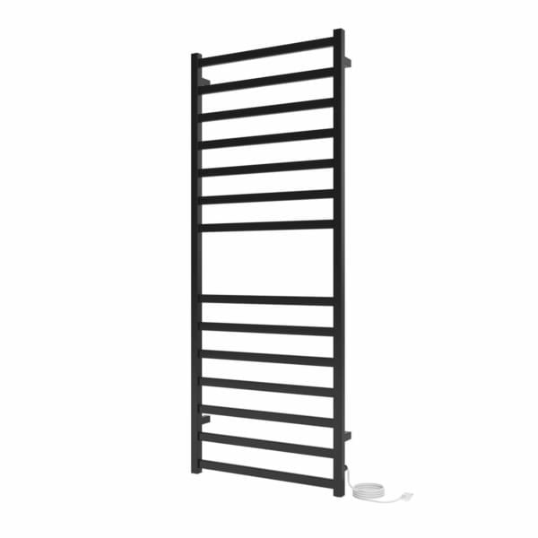 K6055E - Kontour Square 24" x 60" Electric Plug In Towel Warmer - Matte Black