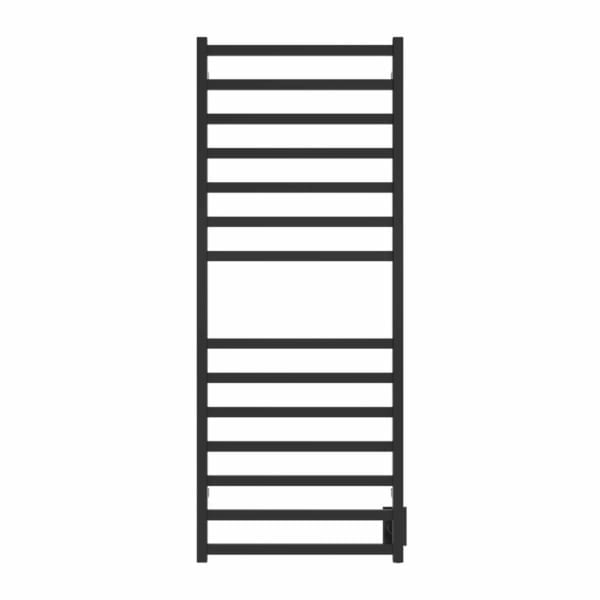 K6055W - Kontour Square 24" x 60" Electric Hardwired Towel Warmer - Matte Black