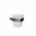 V3553 - Volkano Cinder Glass Tumbler - Chrome