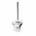 V3613 - Volkano Cinder Wall-Mounted Toilet Brush - Chrome