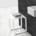 V9811 Volkano Shower Stool White