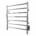 K4013W - Kontour Linear 24" x 27" Electric Hardwired Towel Warmer - Chrome