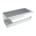 V3053 - Volkano Cinder Toilet Paper Holder with Shelf - Chrome