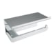 V4053 - Volkano Flow Toilet Paper Holder With Shelf - Chrome