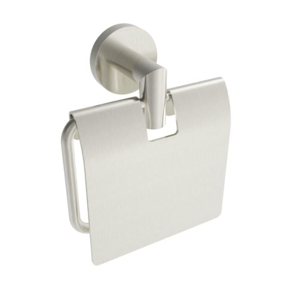 V63054 - Volkano Summit Toilet Paper Holder With Cover - Brushed Nickel