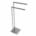 V91113 - round freestanding towel holder - chrome
