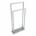 V91353 - Round Freestanding towel holder - Chrome