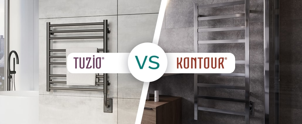 Tuzio vs Kontour Towel Warmers Brands