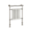 26.5"x37" Tuzio Flanders Towel Warmer