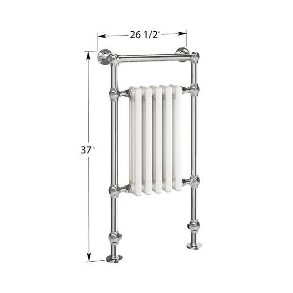 18.5"x37" Tuzio Harley Towel Warmer - Image 4