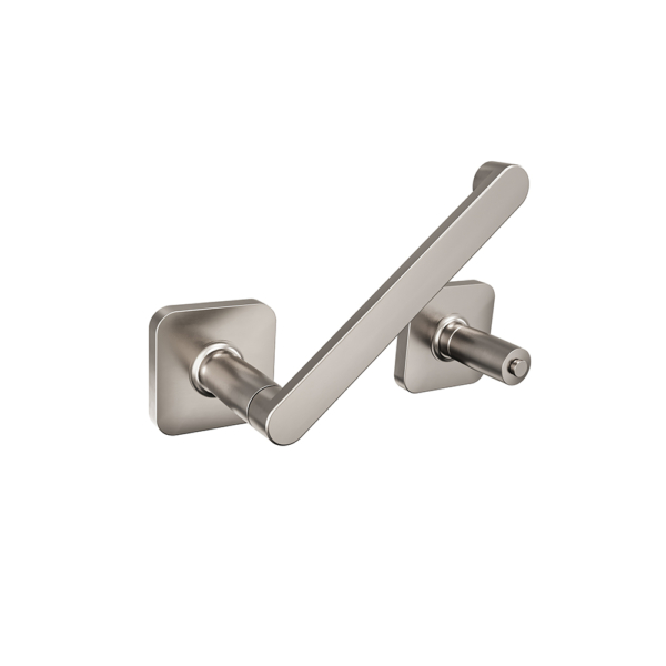 Vapor Pivot Toilet Paper Holder - Brushed Nickel open