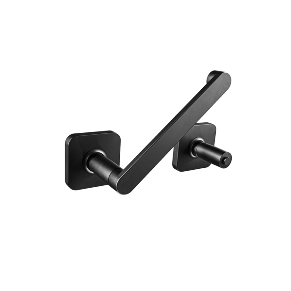 Vapor Pivot Toilet Paper Holder - Matte Black open