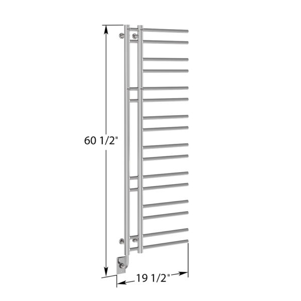 19.5"x60.5" Ortona Towel Warmer - Image 7